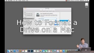 How to Format a Hard Drive on a Mac [upl. by Ymiaj]