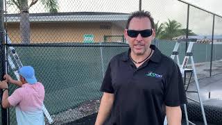 HOW TO INSTALL A TENNIS COURT CHAINLINK FENCE Options amp Procedures for Proper Fence Installation [upl. by Parrnell645]