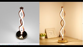 Lamp Modelling in Fusion 360  Power Stroke [upl. by Yllor]