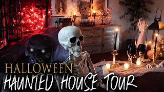 Halloween 2020 Party Decor  Props  Haunted House Tour ⚠️SUPER SCARY [upl. by Layla744]