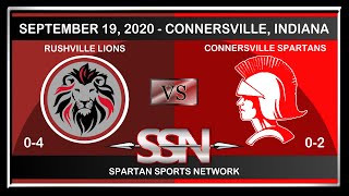 Spartan Football vs Rushville Lions  September 19 2020 [upl. by Ardried356]