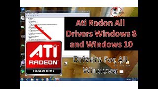 Ati radeon All Drivers Windows 7810 [upl. by Legnaleugim]