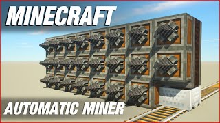 Automatic Miner  Minecraft Create Mod Tutorial [upl. by Web118]