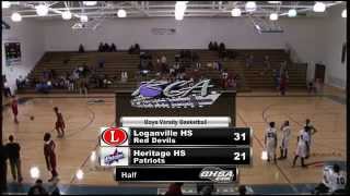 Boys Basketball Heritage vs Loganville [upl. by Cheryl]