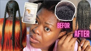 I tried CHEBE POWDER On my RELAXED Hair for Extreme Long and FAST Growth and this is what happened [upl. by Hocker500]