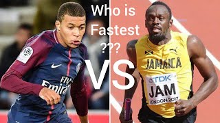 Mbappe Vs Usain BoltExtreme Speedwhich is faster [upl. by Iv624]