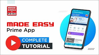 Complete Tutorial and Frequently asked Questions  MADE EASY PRIME Application [upl. by Yelad359]