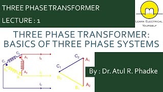 Three Phase Transformer Basics of Three Phase Systems 1 [upl. by Eseneg]