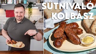 Sült kolbász recept  Mindmegettehu [upl. by Zadoc]