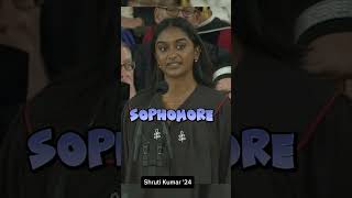 Shruthi Kumars Bold Harvard Speech A Stand for Free Speech and Student Activism3 [upl. by Eytteb767]