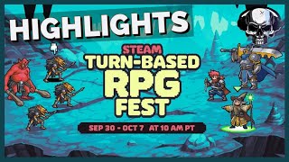 Steams Turn Based RPG Fest Highlights [upl. by Ardussi]