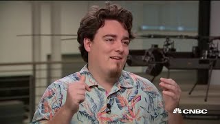 Watch CNBCs full interview with Anduril founder Palmer Luckey [upl. by Eisdnyl]