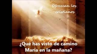 SECUENCIA PASCUAL en castellano  con letra [upl. by Alah]