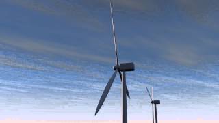 wind turbine animation 3 [upl. by Atik]