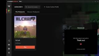 Installing RLCraft CurseForge [upl. by Glovsky544]