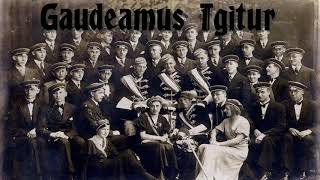 Gaudeamus igitur  German students song  with subtitles [upl. by Fihsak104]