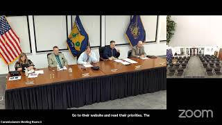 Lycoming County Commissioners Meeting 10324 [upl. by Coshow]