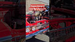 Supercharged Lowrider Chevrolet Impala Sema 2024 car project cars carculture og automobile v8 [upl. by Ydolem]