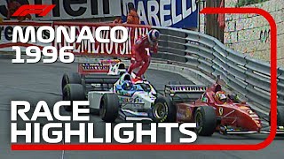 1996 Monaco Grand Prix Race Highlights [upl. by Thane15]