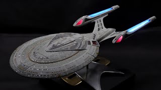 AMT Star Trek Enterprise E model build [upl. by Iah178]