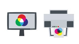 RGB vs CMYK Color for Printing [upl. by Gula]