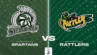 Bradford Rattlers vs Almaguin Spartans Oct 20 2024 [upl. by Aynas422]