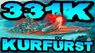 Kurfürst drückt 331K DMG KARTOFFEL POWER im quot300K Clubquot ⚓️ in World of Warships 🚢 [upl. by Niuqaoj]