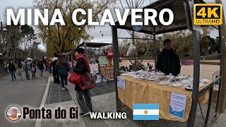 MARAVILLA de CORDOBA invierno en MINA CLAVERO walking JULIO 2024 uhd 4k TOUR VIRTUAL  ARGENTINA [upl. by Meggie642]