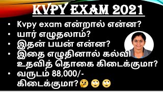 Kvpy exam 2021 in full detail [upl. by Phillie]