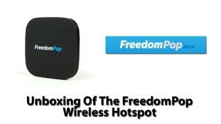 Unboxing Of The FreedomPop Photon Wireless Hotspot  Free 4G Wireless Internet [upl. by Wallis942]