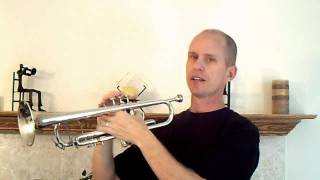 How To Play The Trumpet  Learning With A Mirror Plus Easy Songs [upl. by Liagiba319]