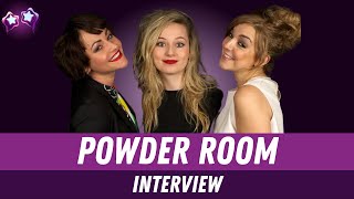 Powder Room Cast Interview Sheridan Smith Jaime Winstone amp MJ Delaney [upl. by Daegal]