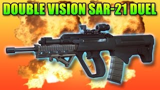 BF4 SAR21 Duel  Battlefield 4 Double Vision [upl. by Ayojal]