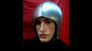 Bascinet Helmet  MedievalFightclub [upl. by Dalila657]