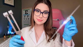 ASMR The MOST Detailed Cranial Nerve Exam ON YOUTUBE 👩‍⚕️ Doctor Roleplay Ear Eye amp Hearing Test [upl. by Namyl]