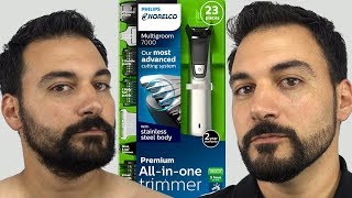 Philips Norelco Multigroomer AllinOne Trimmer Series 3000 13 Piece Mens Grooming Kit [upl. by Vladamir]