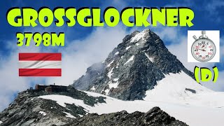 Großglockner 3798m Österreich  wandern  normalweg  in 2 minuten [upl. by Adnor474]