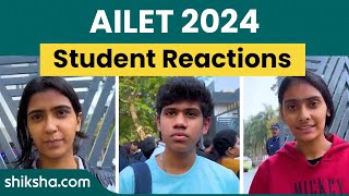 AILET 2024 Exam Analysis amp Students Review [upl. by Nirtak]