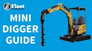 Yanmar Vi017 Mini Digger Guide  Fleet Review Services [upl. by Cordle]