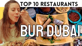 DUBAI FOOD  10 AUTHENTIC Restaurants In Dubai 🔥 [upl. by Ronile]