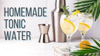 How to make homemade tonic water [upl. by Reggie]