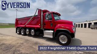 2022 Freightliner 114SD Dump Truck Walkthrough Video [upl. by Varick848]