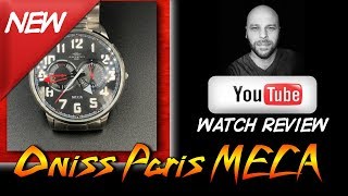 WatchGang Wheel of Watches  Oniss Paris Meca Watch Review [upl. by Weissman]