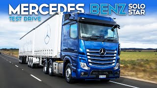 Mercedes Benz Actros 2663 SoloStar drive review  TruckTV [upl. by Trahurn]