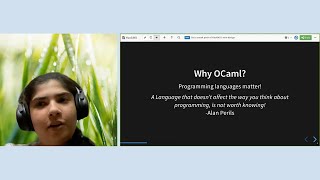 An Introduction to OCaml by Sudha Parimala [upl. by Dahsra]