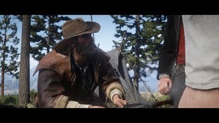 Red Dead Redemption 2 Kieran Balls Cut Off Scene [upl. by Nnitsuj979]