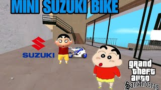 SHINCHAN MINI SUZUKI BIKE 🏍️ amp CJ BUY GTA SAN ANDREAS TAMIL [upl. by Aicats487]