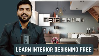 Learn Interior Desiging Free  Interior Designing Course [upl. by Notwal]