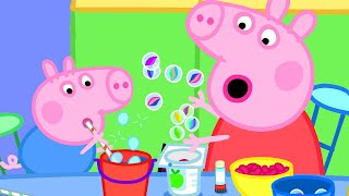 Peppa Pig Makes Music Instrument with Marbles  Peppa Pig Official Family Kids Cartoon [upl. by Geer284]