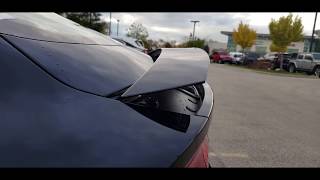 HOW TO USE AUDI A7 RETRACTABLE SPOILER [upl. by Ocimad]